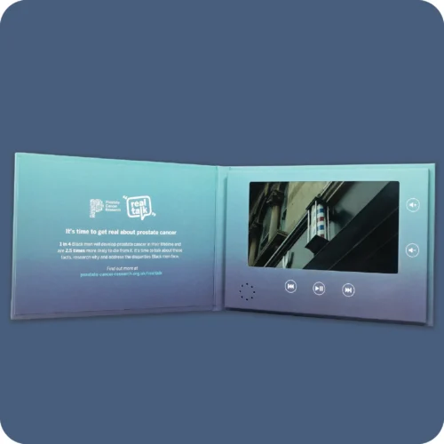 A5 VueTV® Video Booklet Prostate Cancer