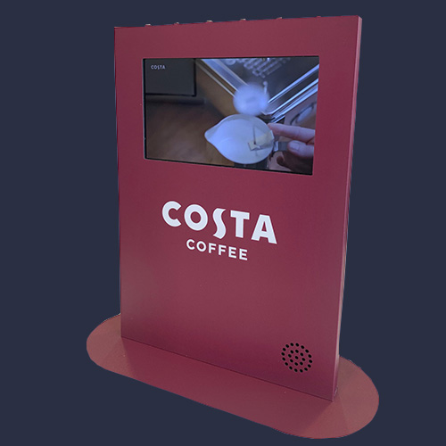 VueTV® Video Point of Sale Plug and Play Costa Coffee small